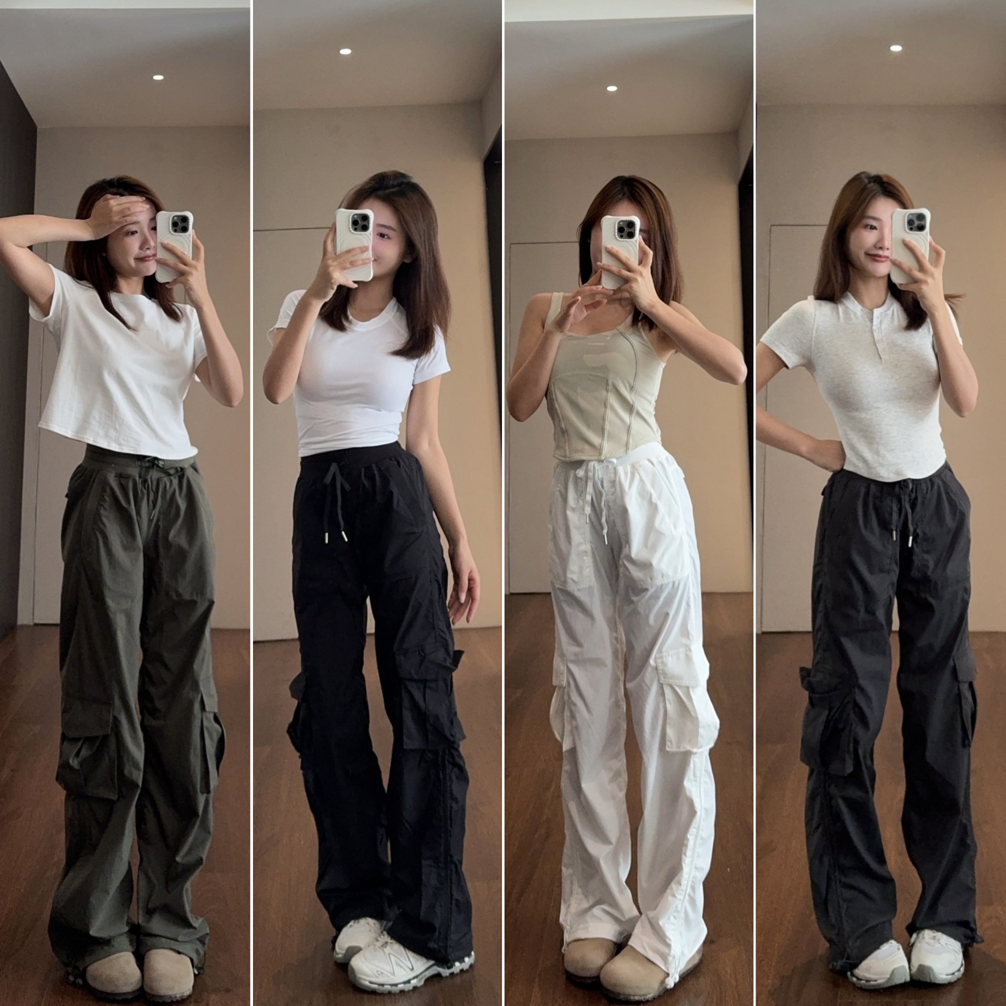 luqi lulu显瘦速干防水Dance Studio工装神裤运动轻薄