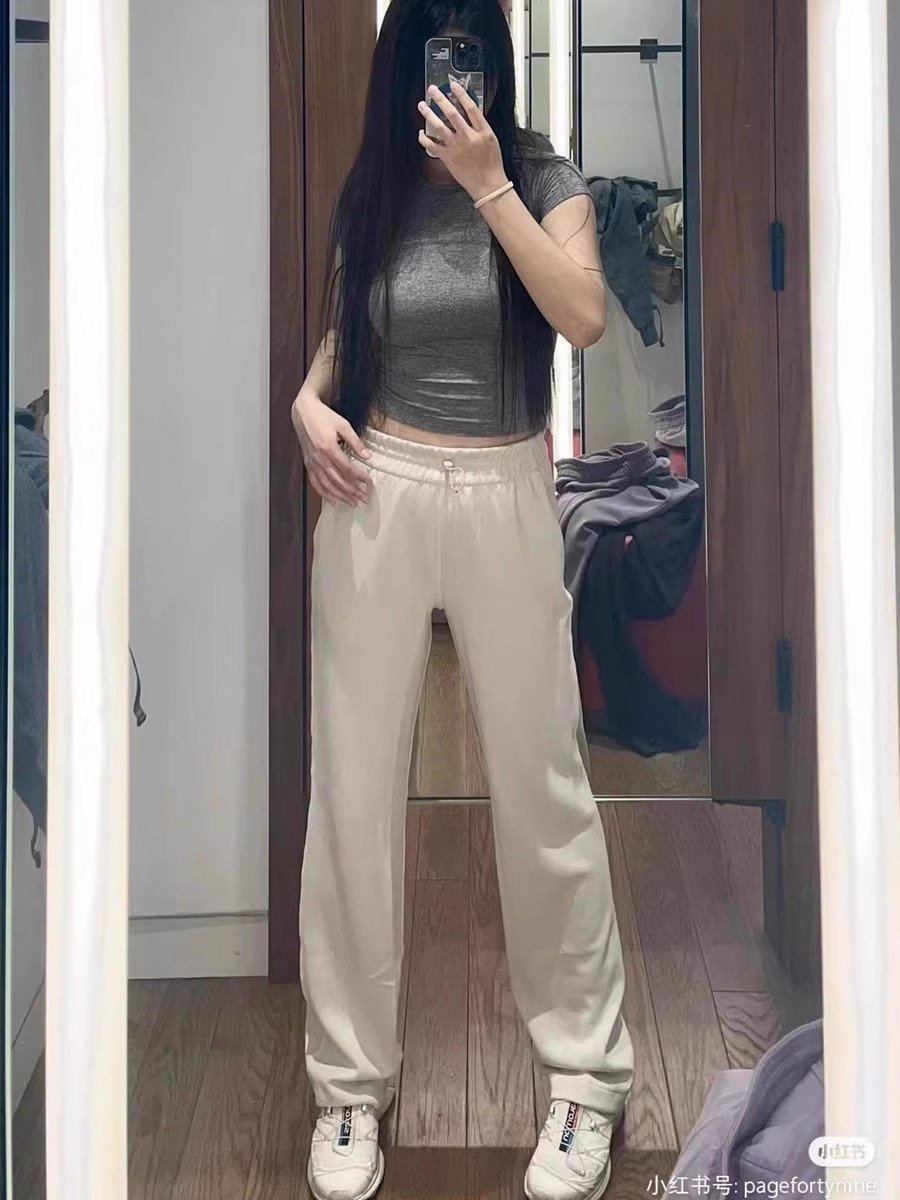 lebilulu巨牛货softme瑜伽高腰直筒超显腿长宽松休闲